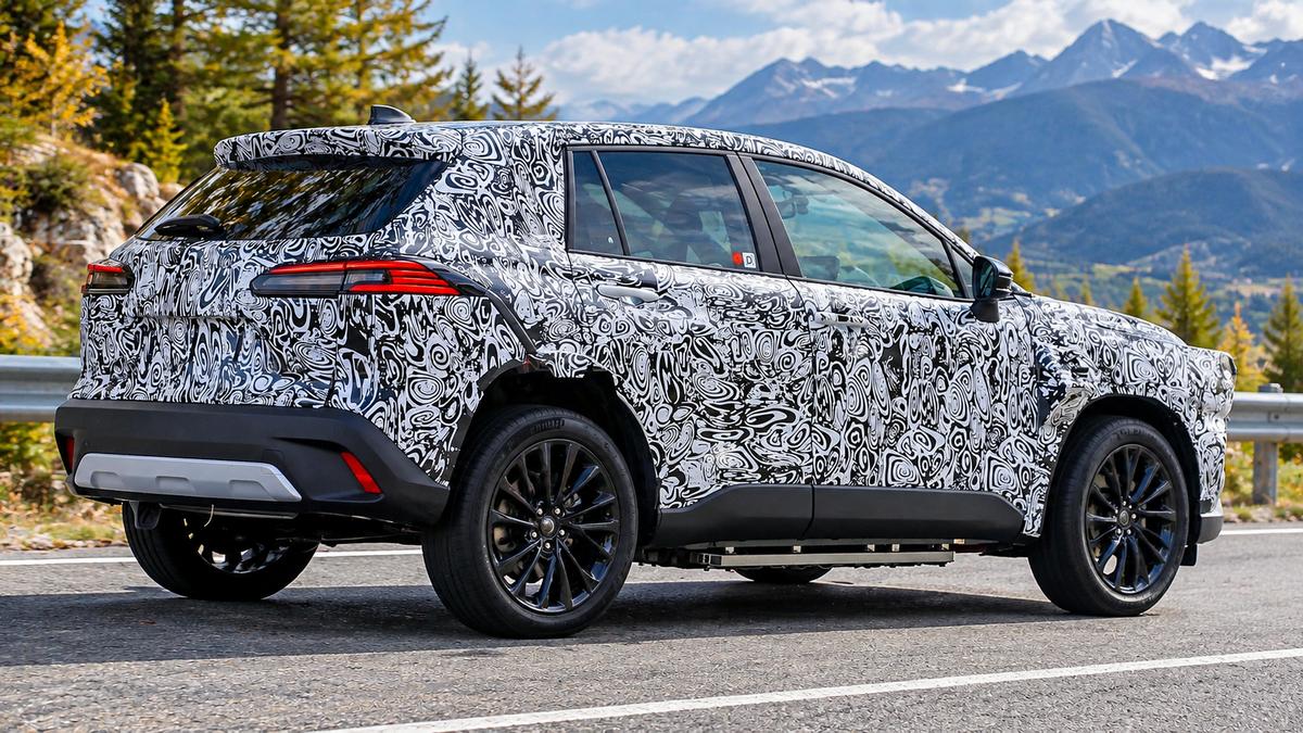Toyota Corolla Cross EV: Rückansicht